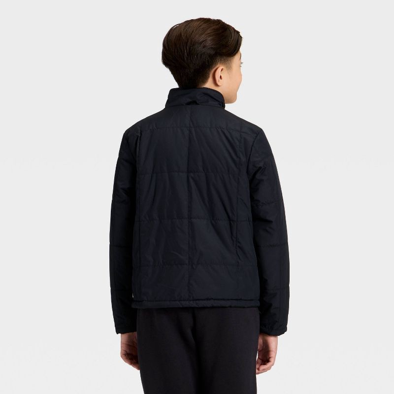 slide 4 of 4, Kids' 3-in-1 Jacket - All In Motion™ Heather Gray L, 1 ct