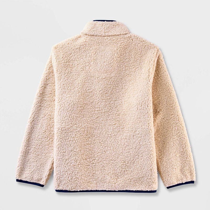 slide 2 of 3, Kids' Fleece - Cat & Jack™ Khaki XS, 1 ct