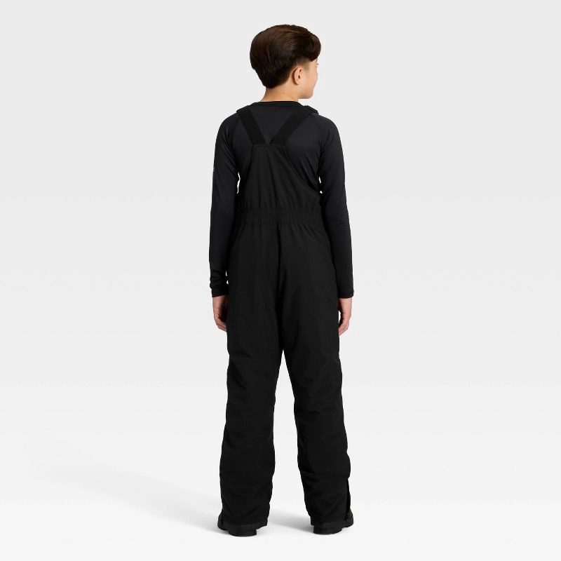 slide 2 of 3, Kids' Snow Bib - All In Motion™ Black S, 1 ct