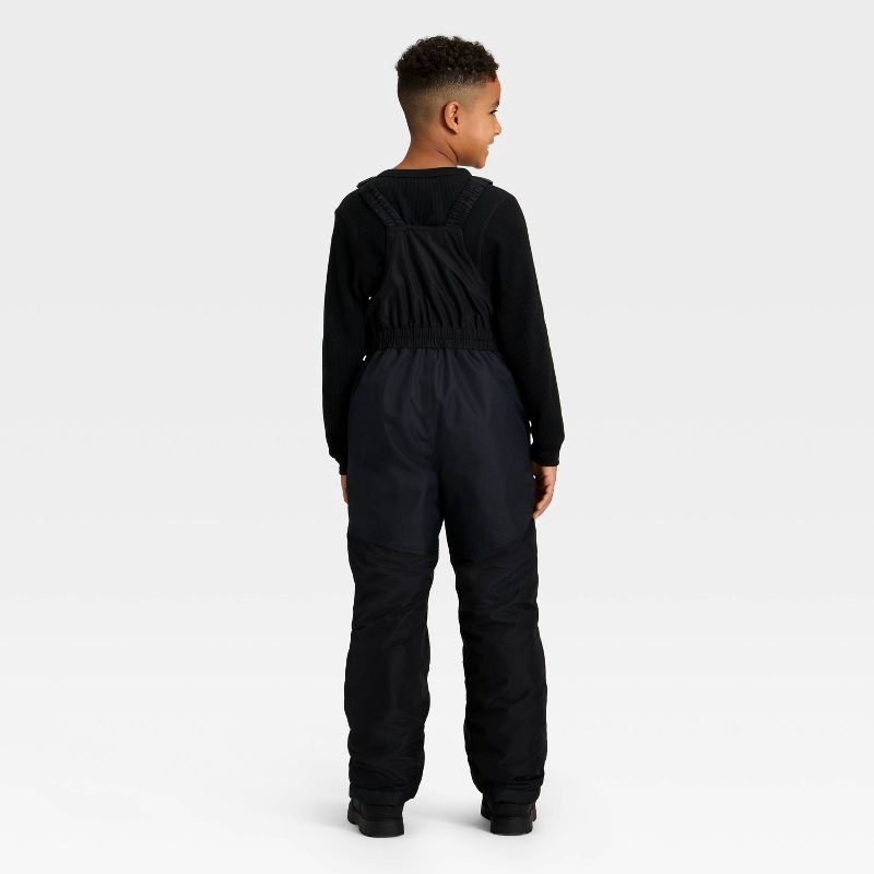 slide 2 of 3, Kids' Snow Bib - Cat & Jack™ Black S, 1 ct