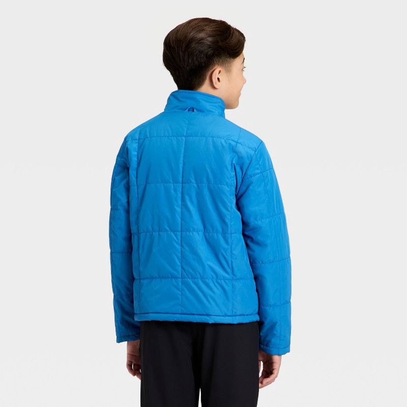 slide 4 of 4, Kids' 3-in-1 Jacket - All In Motion™ Blue XS, 1 ct