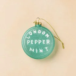 John Derian for Target Glass London Peppermint Ornament