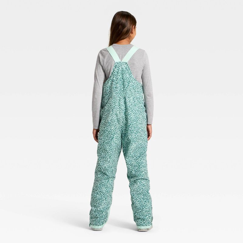 slide 2 of 3, Kids' Snow Bib - All In Motion™ Aqua Green XS, 1 ct