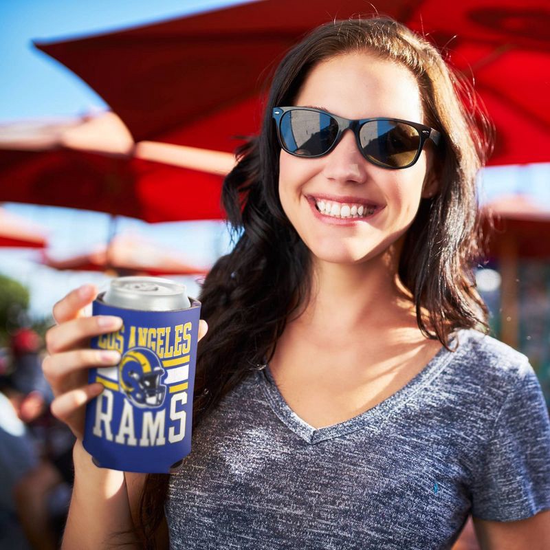 slide 2 of 3, NFL Los Angeles Rams Can Cooler Helmet - 12oz, 12 oz