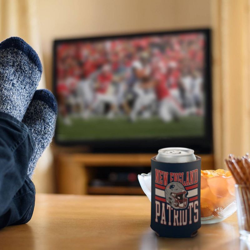 slide 3 of 3, NFL New England Patriots Can Cooler Helmet - 12oz, 12 oz