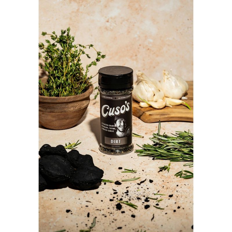 slide 4 of 9, Cuso Cuts BBQ Dry Rub Dirt Seasoning - 5oz, 5 oz