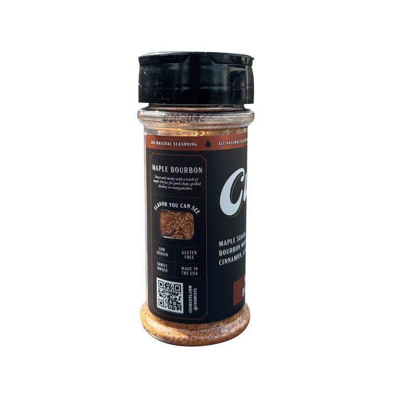 slide 3 of 8, Cuso Cuts BBQ Dry Rub Maple Bourbon Seasoning - 5oz, 5 oz