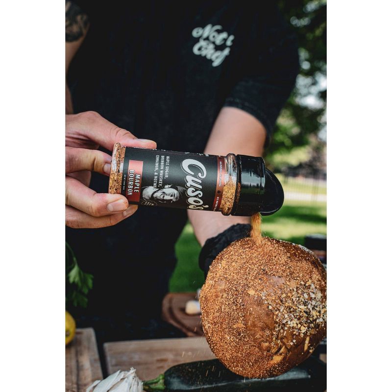 slide 5 of 8, Cuso Cuts BBQ Dry Rub Maple Bourbon Seasoning - 5oz, 5 oz