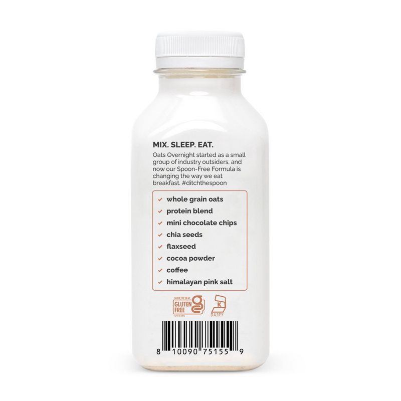 slide 5 of 5, Oats Overnight Mocha Chip Shake - 2.2oz, 2.2 oz