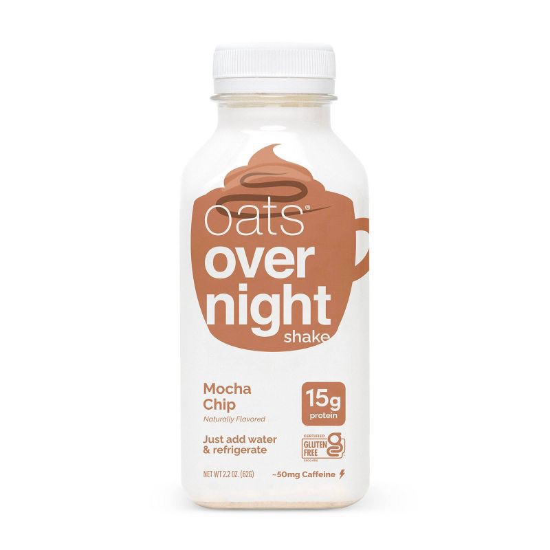 slide 1 of 10, Oats Overnight Mocha Chip Shake - 2.2oz, 2.2 oz