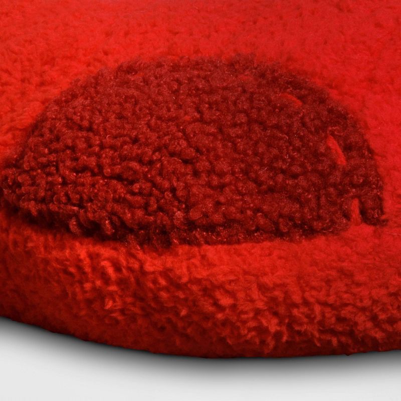 slide 4 of 4, Christmas Stocking Throw Pillow Red - Wondershop™, 1 ct