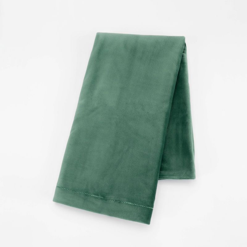 slide 4 of 8, SquishPillow Standard Pillowcase Solid Slumber Evergreen, 1 ct
