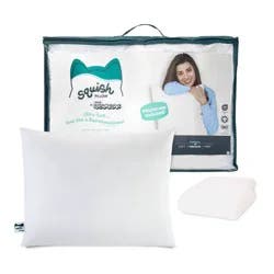 SquishPillow by Original Squishmallows Medium Bed Pillow and Ultra Soft Pillowcase Cover