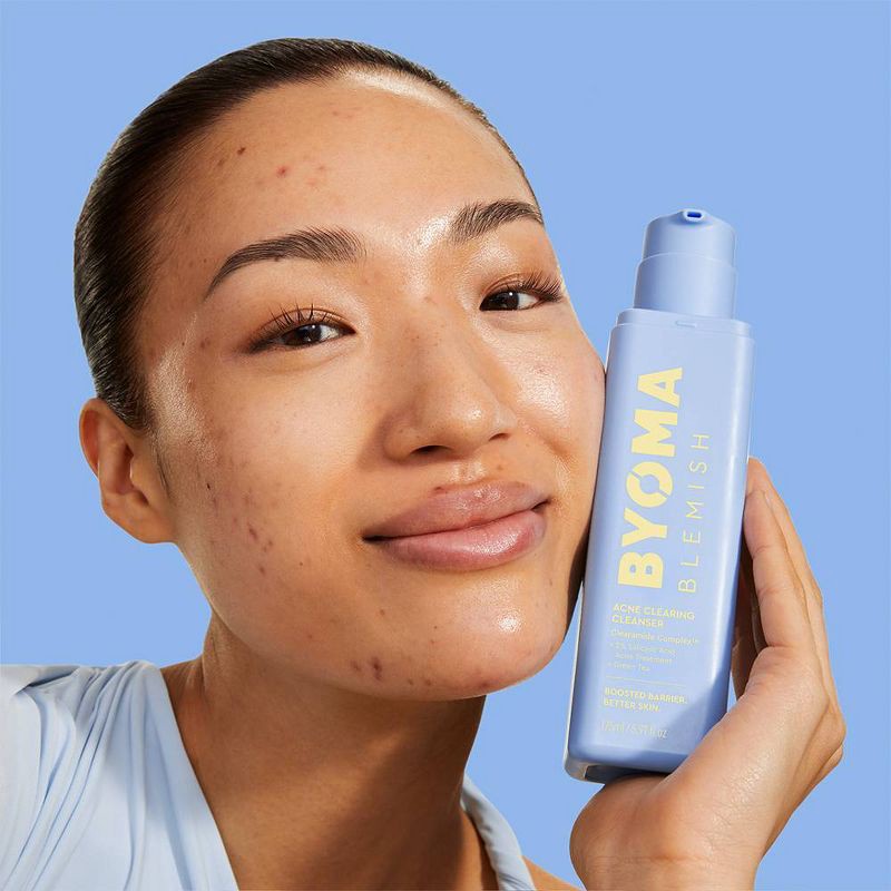 slide 2 of 5, BYOMA Blemish Acne Clearing Creamy Cleanser - 5.91 fl oz, 5.91 fl oz