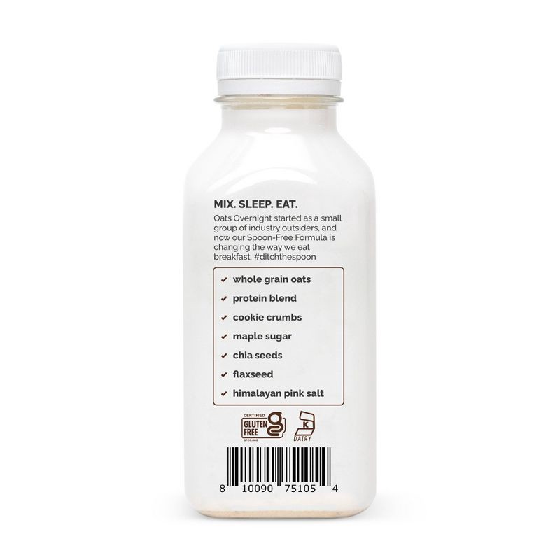 slide 5 of 5, Oats Overnight Cookies and Cream Breakfast Shake - 2.2oz, 2.2 oz
