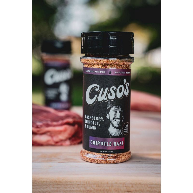 slide 2 of 7, Cuso Cuts BBQ Dry Rub Chipotle Raspberry Habanero Seasoning - 5oz, 5 oz