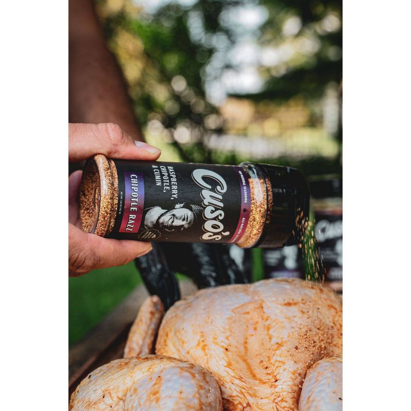 slide 3 of 7, Cuso Cuts BBQ Dry Rub Chipotle Raspberry Habanero Seasoning - 5oz, 5 oz