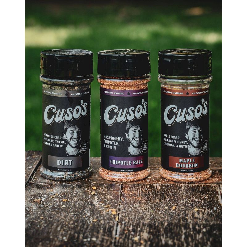 slide 5 of 7, Cuso Cuts BBQ Dry Rub Chipotle Raspberry Habanero Seasoning - 5oz, 5 oz