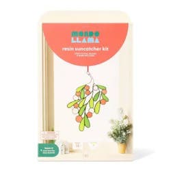 Christmas Craft Stained Glass Mistletoe Resin Kit - Mondo Llama™