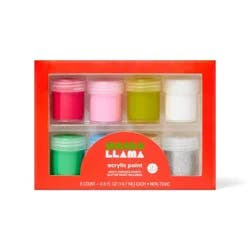 Christmas Craft 8ct Holiday Paint Tubs Set - Mondo Llama™