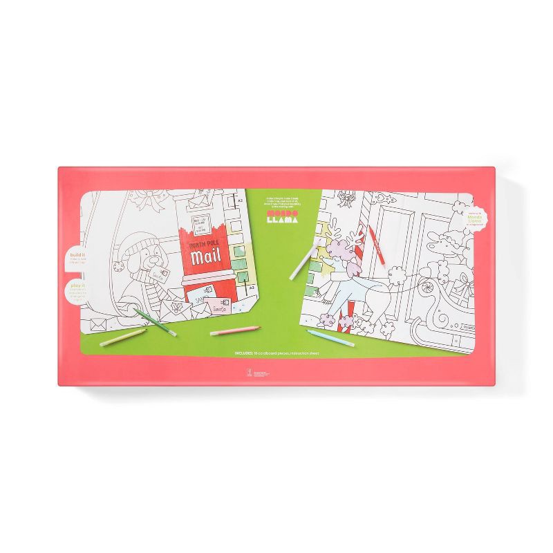 slide 4 of 4, Christmas Craft Santa's Workshop Holiday Fort - Mondo Llama™, 1 ct