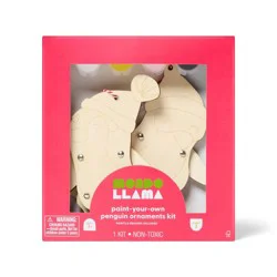 Christmas Craft 2ct Penguin Ornaments Painting Activity Kit - Mondo Llama™
