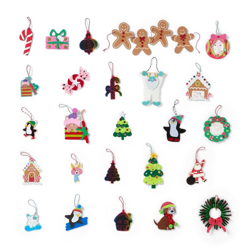 slide 3 of 3, 25 days of Christmas Crafts Advent Activity Kit - Mondo Llama™, 1 ct