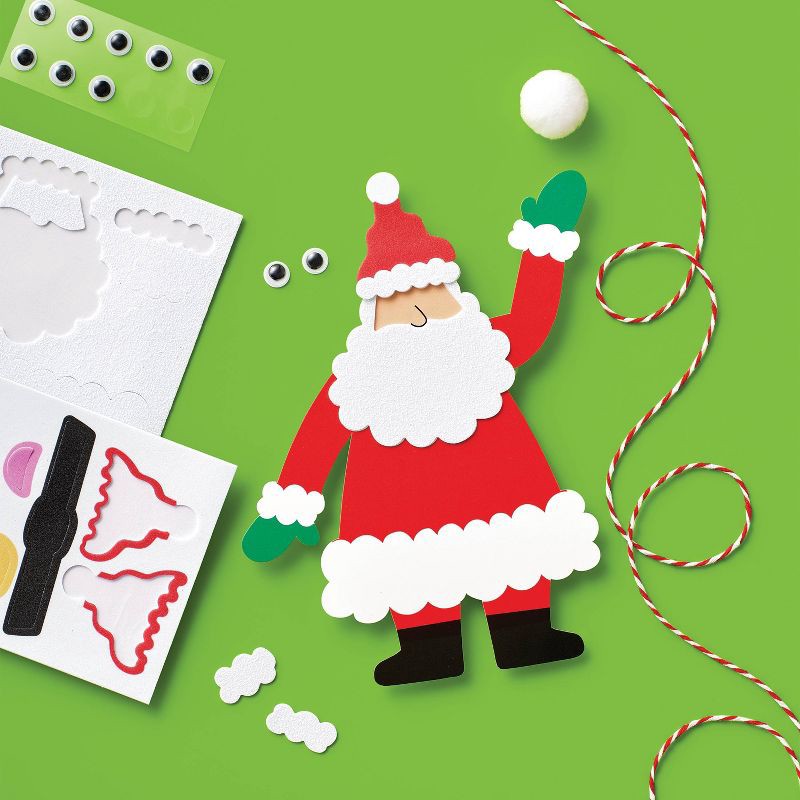 slide 3 of 4, Christmas Craft Holiday Icons Garland Activity Kit - Mondo Llama™, 1 ct