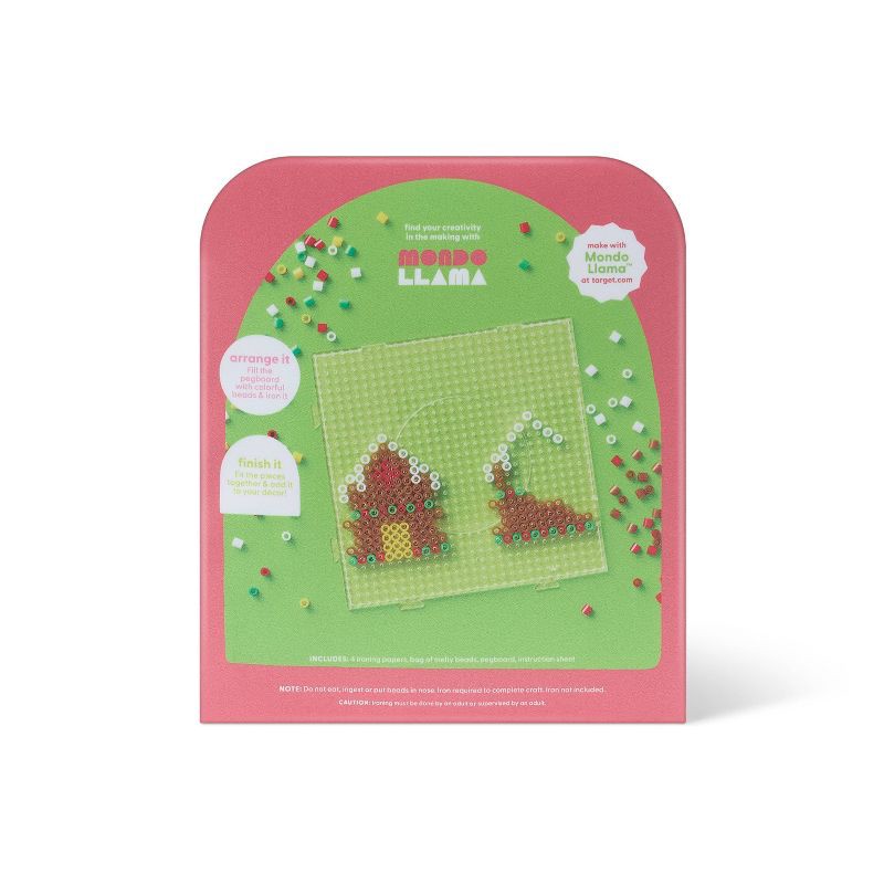 slide 3 of 3, Christmas Craft 3D Melty Beads Holiday Activity Kit - Mondo Llama™, 1 ct