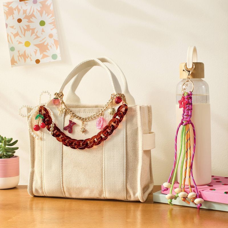 slide 2 of 4, 4pc Resin Bag Charms Craft Kit Gift - Mondo Llama™, 4 ct