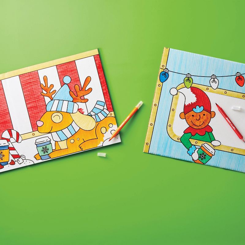 slide 3 of 4, Christmas Craft Cocoa Camper Fort - Mondo Llama™, 1 ct