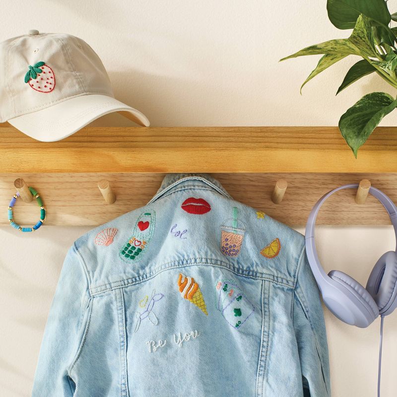 slide 2 of 4, Embroidery Transfers Craft Kit Gift - Mondo Llama™, 1 ct