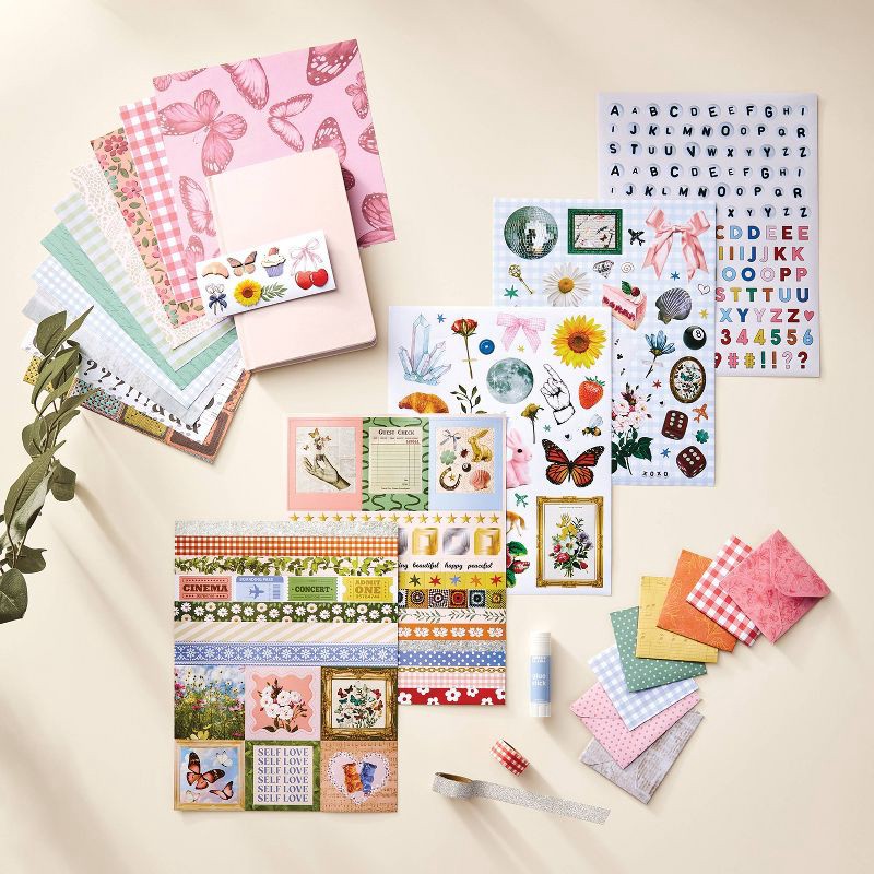 slide 3 of 4, Junk Journal Craft Kit Gift - Mondo Llama™, 1 ct