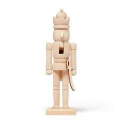 Christmas Craft Nutcracker Wood Base - Mondo Llama™
