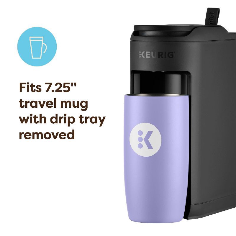 slide 7 of 11, Keurig K-Mini Mate Single-Serve K-Cup Pod Coffee Maker Black, 1 ct