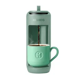 Keurig K-Mini Mate Single-Serve K-Cup Pod Coffee Maker Glamping Green