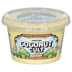 The Coconut Cult Organic Banana Cream Pie Coconut Yogurt - 4oz