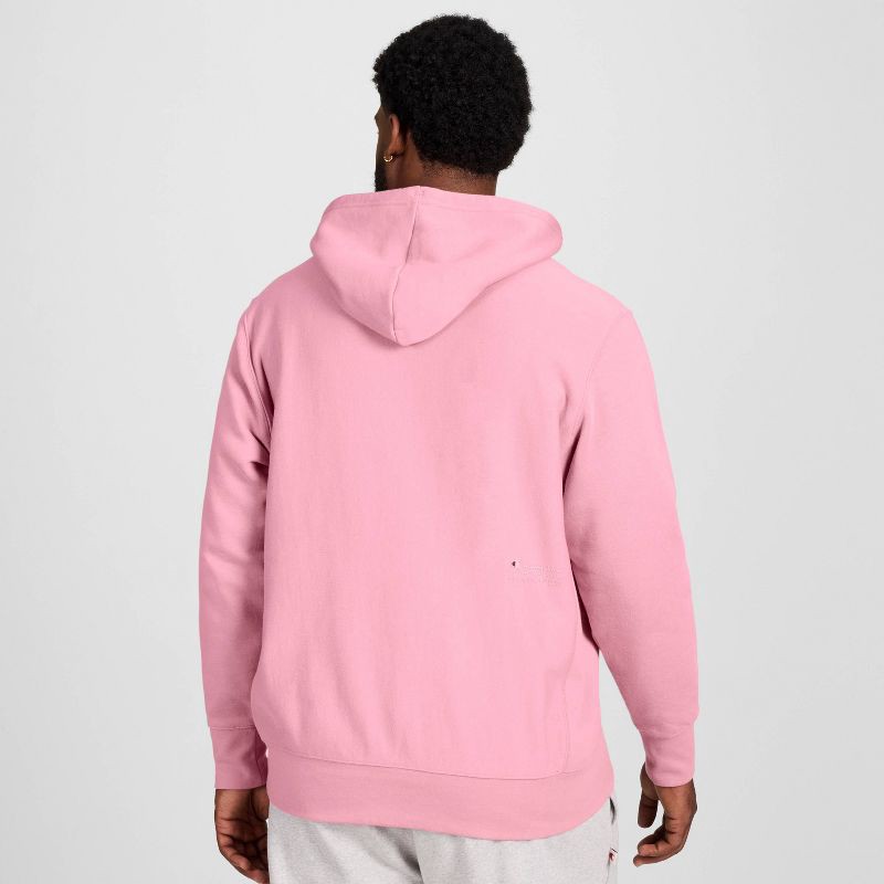 slide 6 of 10, Champion Adult Sizing Iconic Embroidered Hoodie - Pink L, 1 ct
