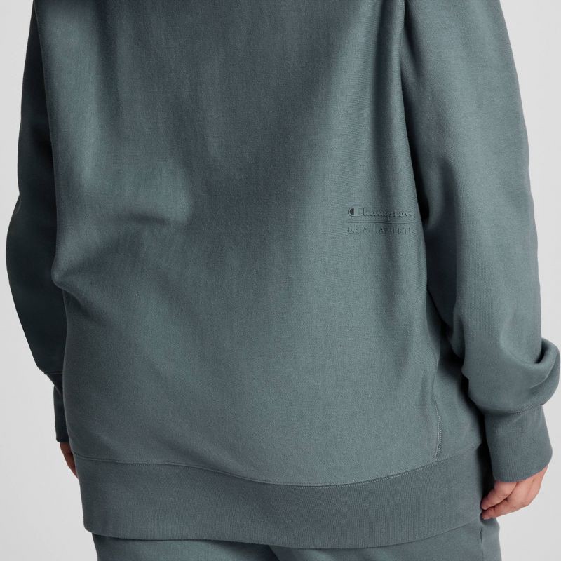 slide 10 of 13, Champion Adult Sizing Iconic Embroidered Hoodie - Dark Forest S, 1 ct