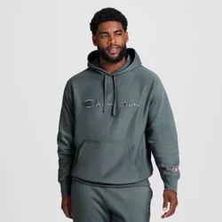 Champion Adult Sizing Iconic Embroidered Hoodie - Dark Forest S