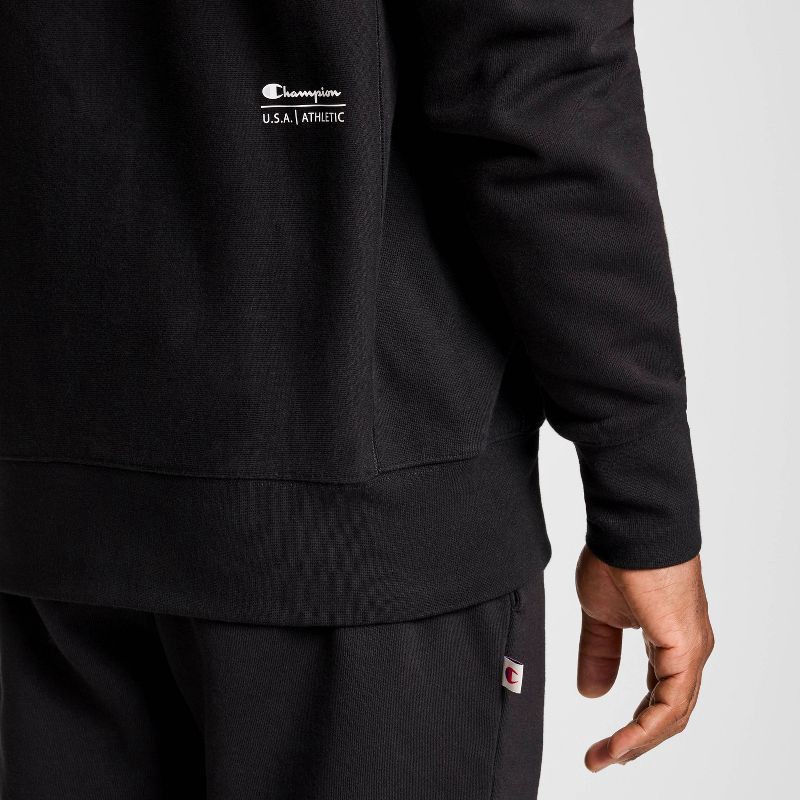 slide 16 of 20, Champion Adult Sizing Iconic Embroidered Hoodie - Black XS, 1 ct