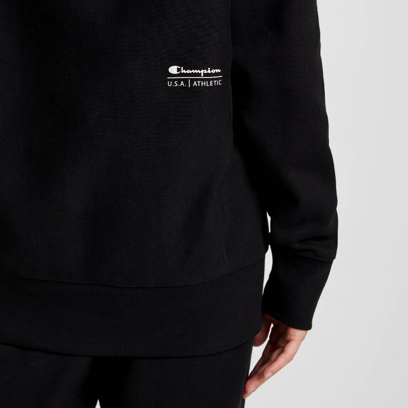 slide 10 of 20, Champion Adult Sizing Iconic Embroidered Hoodie - Black XS, 1 ct