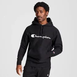 Champion Adult Sizing Iconic Embroidered Hoodie - Black L