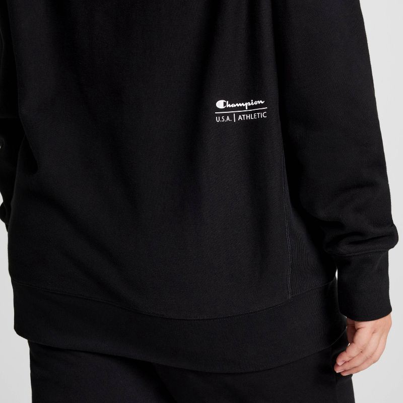 slide 7 of 20, Champion Adult Sizing Iconic Embroidered Hoodie - Black XXL, 1 ct