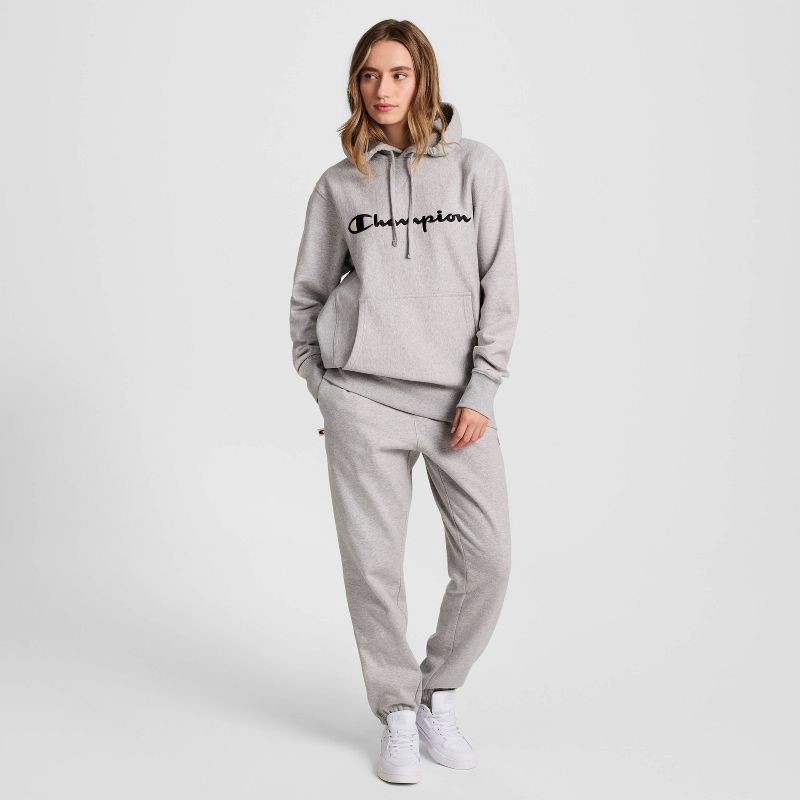 slide 17 of 19, Champion Adult Sizing Iconic Embroidered Hoodie - Light Gray Heather S, 1 ct