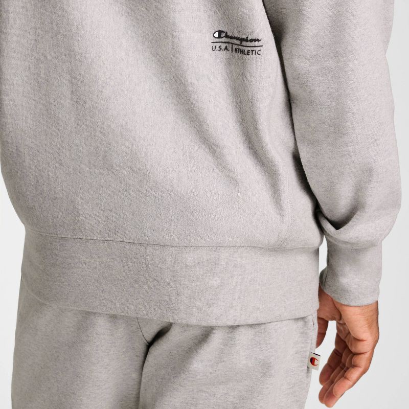 slide 5 of 19, Champion Adult Sizing Iconic Embroidered Hoodie - Light Gray Heather S, 1 ct