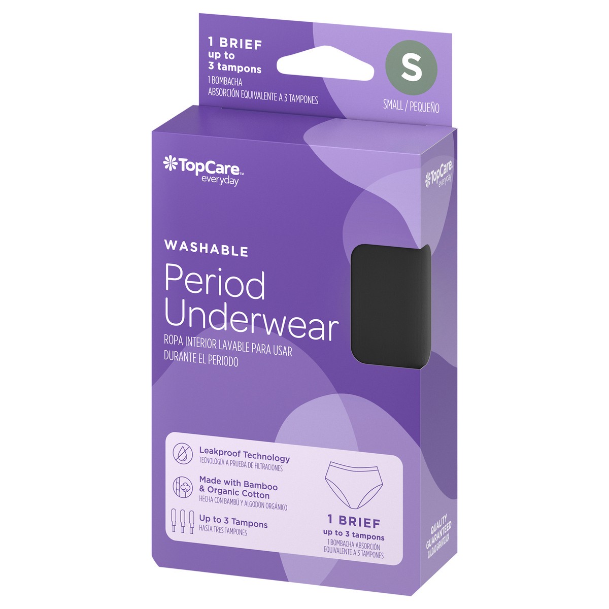 slide 4 of 4, Topcare Period Underwear, 1 ct