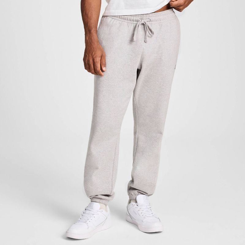 slide 1 of 9, Champion Adult Sizing Iconic Sweatpants - Light Heather Gray L, 1 ct
