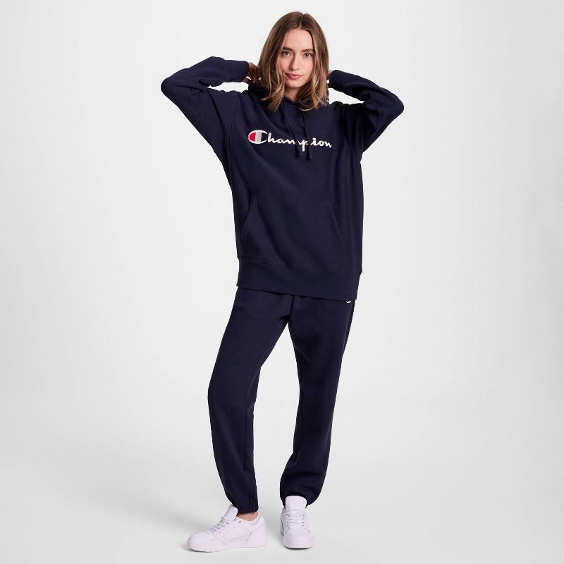 slide 3 of 8, Champion Adult Sizing Iconic Sweatpants - Navy XS, 1 ct