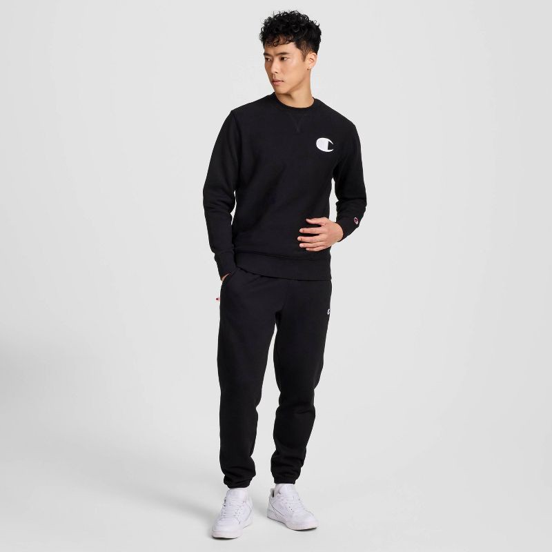 slide 12 of 13, Champion Adult Sizing Iconic Sweatpants - Black M, 1 ct